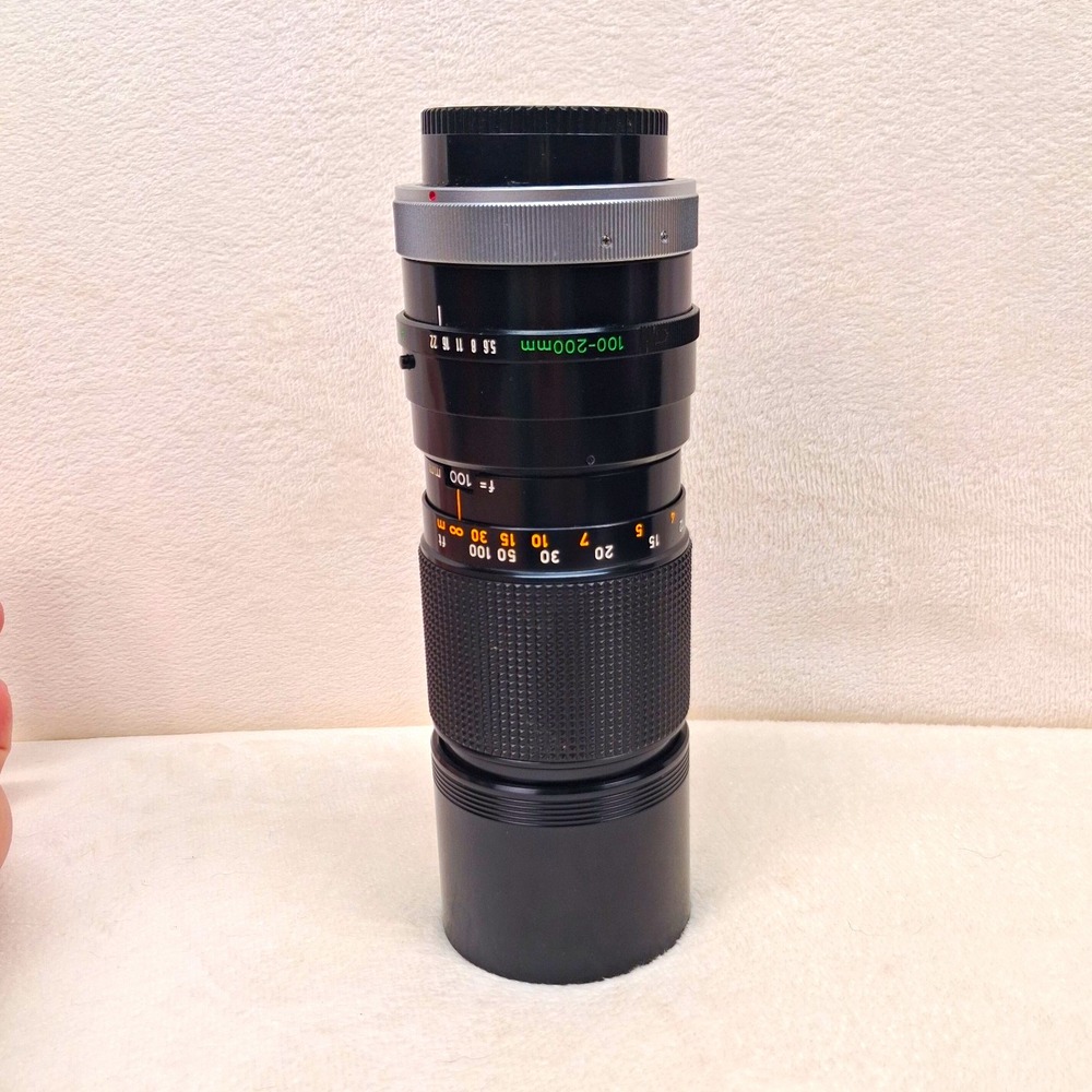 Vintage Canon FD Zoom Lens 100-200mm 1:5.6
